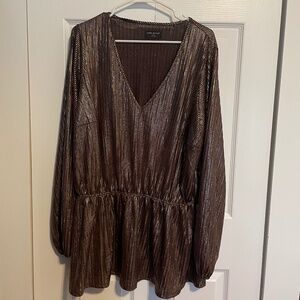 Metallic Sparkle Shirt from Lane Bryant
